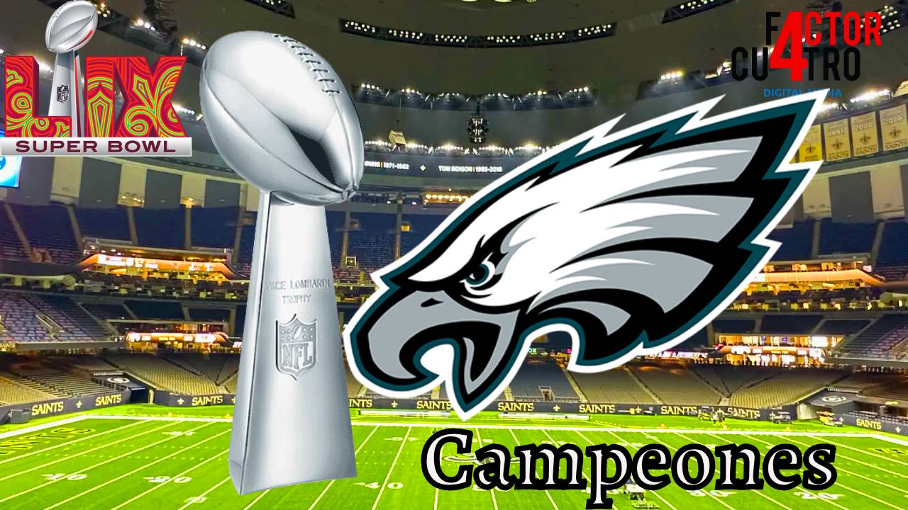 ¡Los nuevos monarcas! Philadelphia Eagles conquistan el Super Bowl LIX