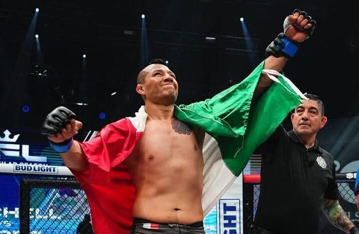 Nayib cachorro López continua poniendo el nombre de México en alto dentro de las MMA