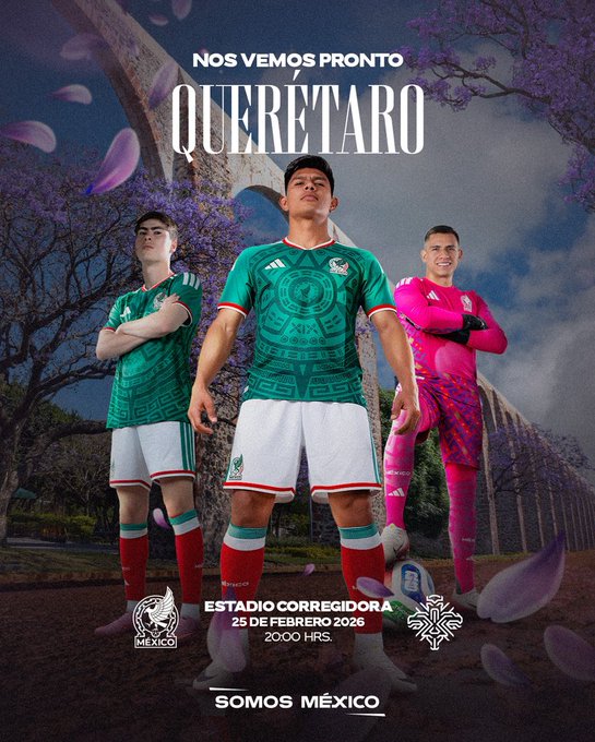 México regresa al Estadio Corregidora para enfrentar a Islandia rumbo al Mundial 2026