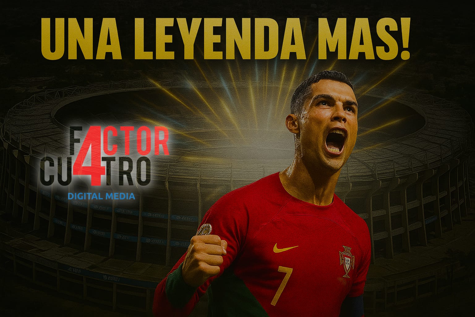 ¡UNA LEYENDA MÁS! Cristiano Ronaldo se suma a las figuras que han pisado el Estadio Azteca