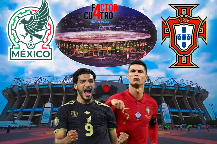 Cristiano Ronaldo encabezará la reapertura del Azteca en el México vs Portugal rumbo al Mundial 2026