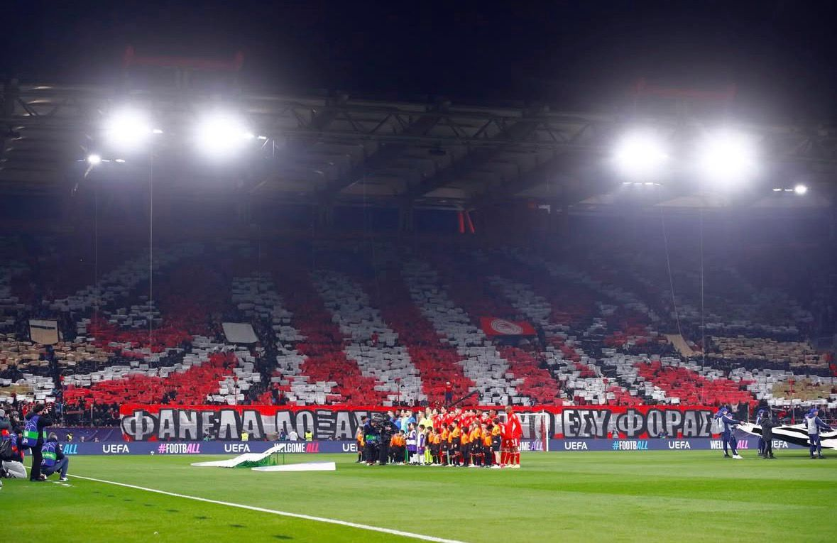 Olympiacos vs Bayer Leverkusen desató una noche que nadie vio venir en Grecia