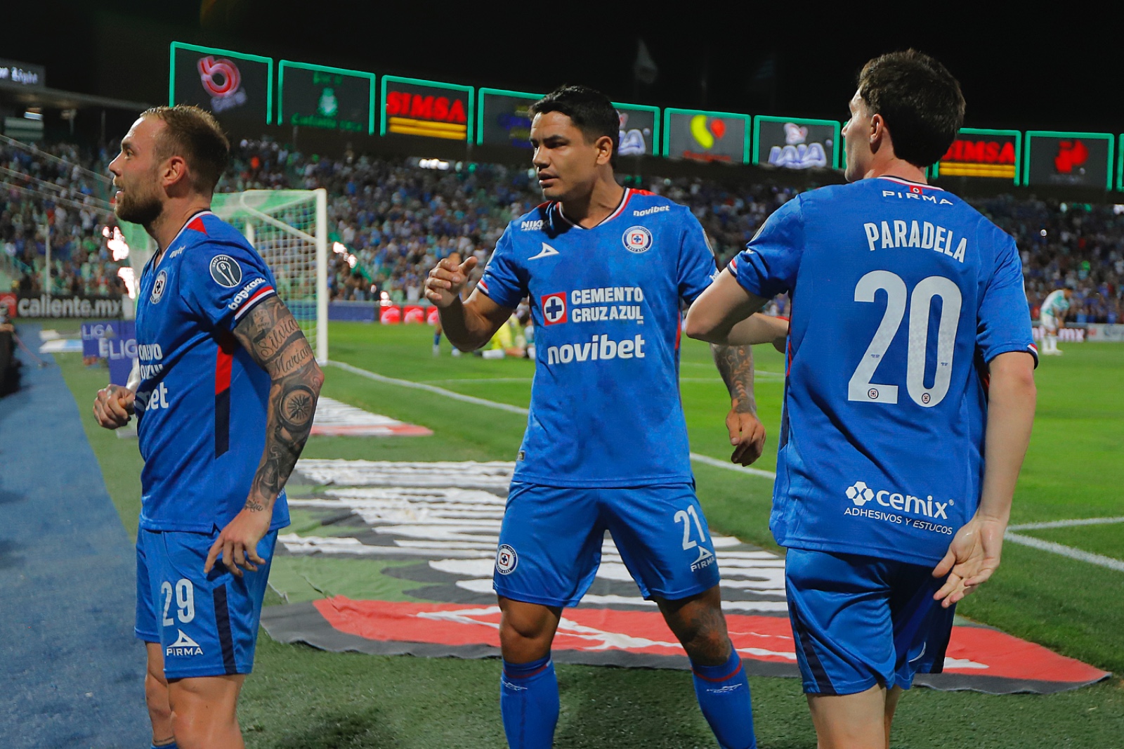 resultado Santos Cruz Azul
