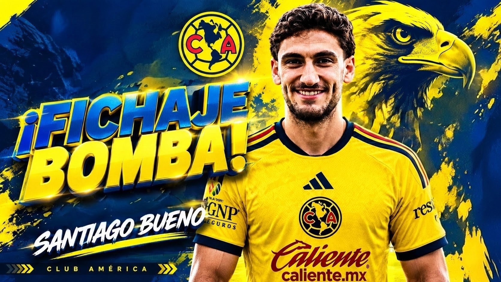 ¡FICHAJE BOMBA! SANTIAGO BUENO ES NUEVO JUGADOR DEL AMÉRICA